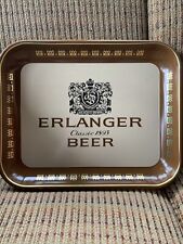 ERLANGER BEER TRAY - JOS SCHLITZ BREWING CO. 10.75”Lx13.25”W picture
