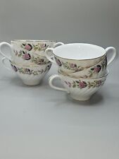Set Of 6 Creative Regency Rose Tea Coffee Cups Fine China Japan Pink Floral picture