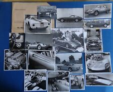 Ferrari collection of 1960s German/Pininfarina press photos extremely rare set picture