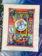 2024 Disney Parks Nath McCullough It’s A Small World Deluxe Matte Print 14x18” picture