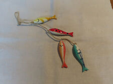 Ceramic fish on a rope hanging decoration picture