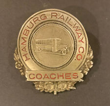 Very Rare Hamburg Railway Co. Badge picture