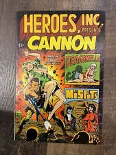 Heroes Inc. Presents Cannon #1   WALLY WOOD 1969 Bagged/Boarded picture