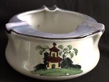 Vintage Oriental Hand Painted Porcelain Ash Tray picture