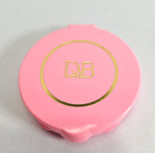 Vintage Du Barry All Clear Compressed Powder Puff Pink .6 oz. READ Makeup Prop picture