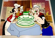 Popeye Cel 60th Anniversary Olive Oyl Rare King Features Special Proof Edition picture