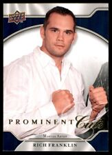 2009 Upper Deck Prominent Cuts Rich Franklin #42 picture