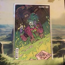 THE JOKER UNCOVERED #1 JORGE CORONA 1:25 CARD STOCK VARIANT 2023 DC COMICS NM picture