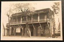 Old Columbia Hotel  COLUMBIA  RPPC Tuolumne County CA signed Pitts Photo 1930s picture