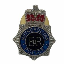 London Metropolitan Police Department Law Enforcement Enamel Lapel Hat Pin picture