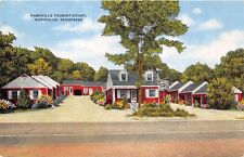 Nashville Tennessee c1949 Postcard Nashville Tourist Court Motel  picture