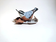 Vintage Lenox Red Breasted Nuthatch Garden Bird Fine Porcelain Figurine picture