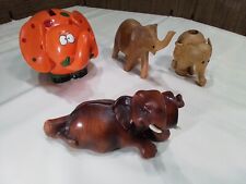 Elephant Figurines -Lot of 4 picture