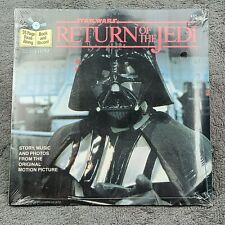 Return of the Jedi ~ Star Wars book and record Sealed ~ 33 1/3 RPM Has Wear picture