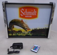 Schmidt Beer Northern Pike Scene LED Display light sign box picture