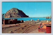 Morro Bay CA-California, Fisherman, Antique, Vintage Postcard picture