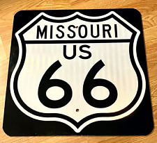 MISSOURI MO INTERSTATE US ROUTE 66 SHEILD ROAD SIGN SIZE 18