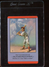 Vintage Babe Ruth Playing Card - Blackburn's Syrup - Alabama Card Tag Listing picture