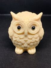 Genuine Tagua Nut Owl Hand Carving Reiki - Halloween picture