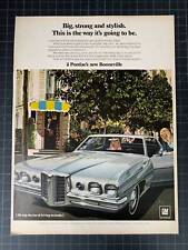 Vintage 1970 Pontiac Bonneville Print Ad picture
