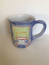 Mesa International Basketball Coffee Tea Mug Handmade Artist Signed picture