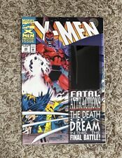 X-Men #25 🔑 ULTRA RARE black hologram variant🍀 Magneto 🧲 Wolverine 1991 1993 picture