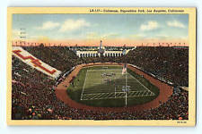 Coliseum Exposition Park Los Angeles California 1947 Vintage Postcard E1 picture