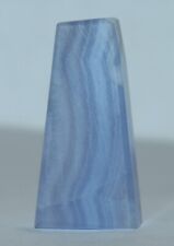 Blue Lace Agate Tower High Quality Natural Gem Hand Shaped And Polished 48Ct picture