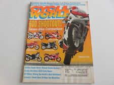 Cycle World July 1992 Bimota, Harley XLCR Cafe Racer, Honda CBR600F2, ST1100 picture
