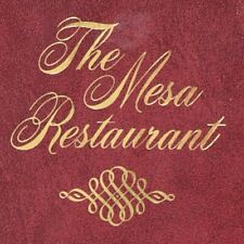 1980s The Mesa Restaurant Menu Leo D Copenhaver Mt Rosa Road Street Reno Nevada picture