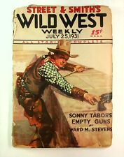 Wild West Weekly Pulp Jul 25 1931 Vol. 60 #3 FR picture