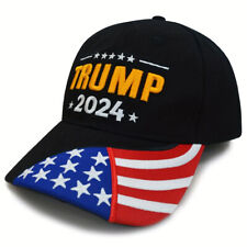 Donald Trump 2024 President MAGA Hat Embroidered Baseball Cap Unisex - Black picture