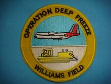 US NAVY PATCH OPERATION DEEP FREEZE - WILLIAMS FIELD IN ANTARCTICA picture