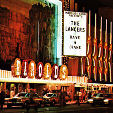 Vintage 1970s The Lancers Dave Diane Virginia Street Postcard Night Harolds Reno picture