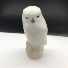 Royal Copenhagen Snow Owl #1741 Porcelain Figurine Denmark Vintage picture
