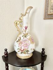 Antique Royal Bonn Gold Gilded Tall Floral Vase picture