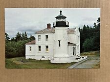 Postcard Fort Casey Lighthouse Whidbey Island WA Washington Puget Sound picture