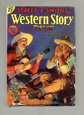 Western Story Magazine Pulp 1st Series Dec 30 1933 Vol. 127 #1 FN picture