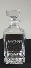 RARE St Louis Billikens Club Crystal Glass Decanter picture