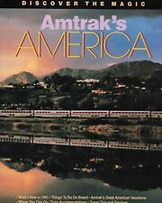 AMTRAK S AMERICA DISCOVER THE MAGIC 1991 BOOKLET picture