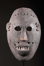 78# Antique Himalayan Mask, West Nepal - With CERTIFICATE picture