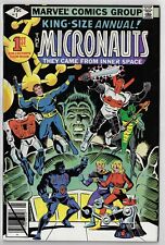 Micronauts Annual 1 VF 1979 Steve Ditko cover & art Microverse MARVEL COMICS picture