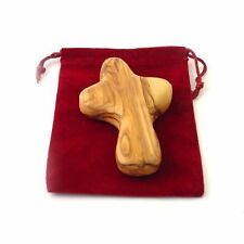 Olive Wood Cross- Palm Size picture