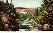 Echo Bridge, Newton Upper Falls, Massachusetts MA -Vintage Postcard picture
