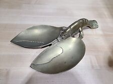 Solid Brass Lobster Ashtray Spoon Rest Large 13