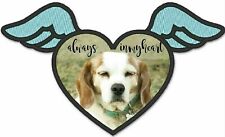 Custom Photo, printed patch, personalized angel embroidery patch picture