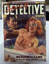 Spicy Detective Pulp November 1934 Key to the run. 1.8 low grade. picture