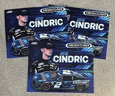 Austin Cindric Signed 2023 Freightliner Postcard Hero Card NASCAR Auto COA picture