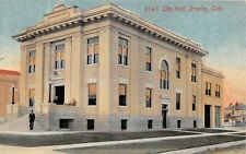 J27/ Greeley Colorado Postcard c1910 City Hall Building 93 picture