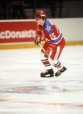 6x4 OLD NHL HOCKEY PHOTO New York Rangers Sergei Makarov 1979 1 picture